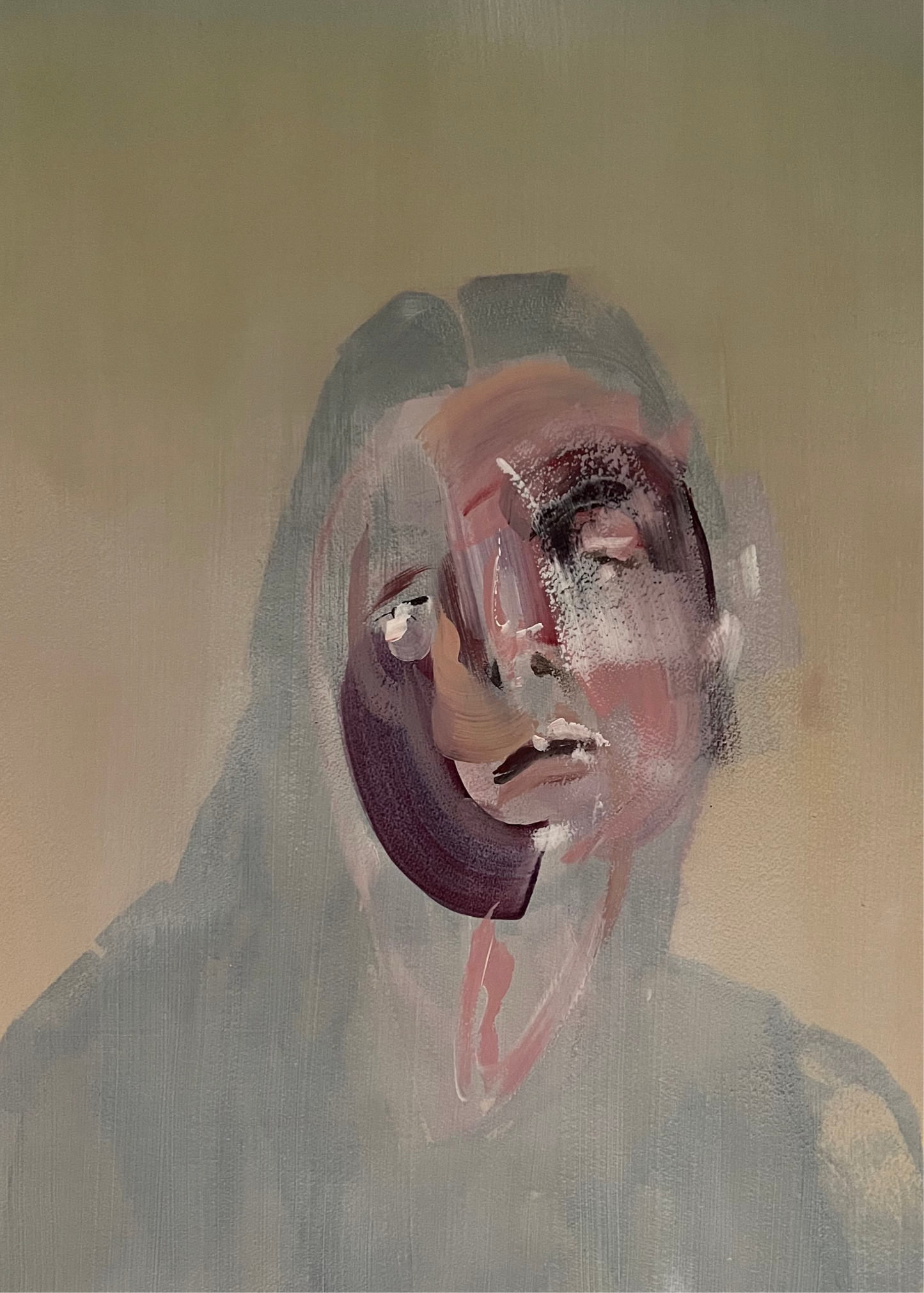 Original acrylic portrait