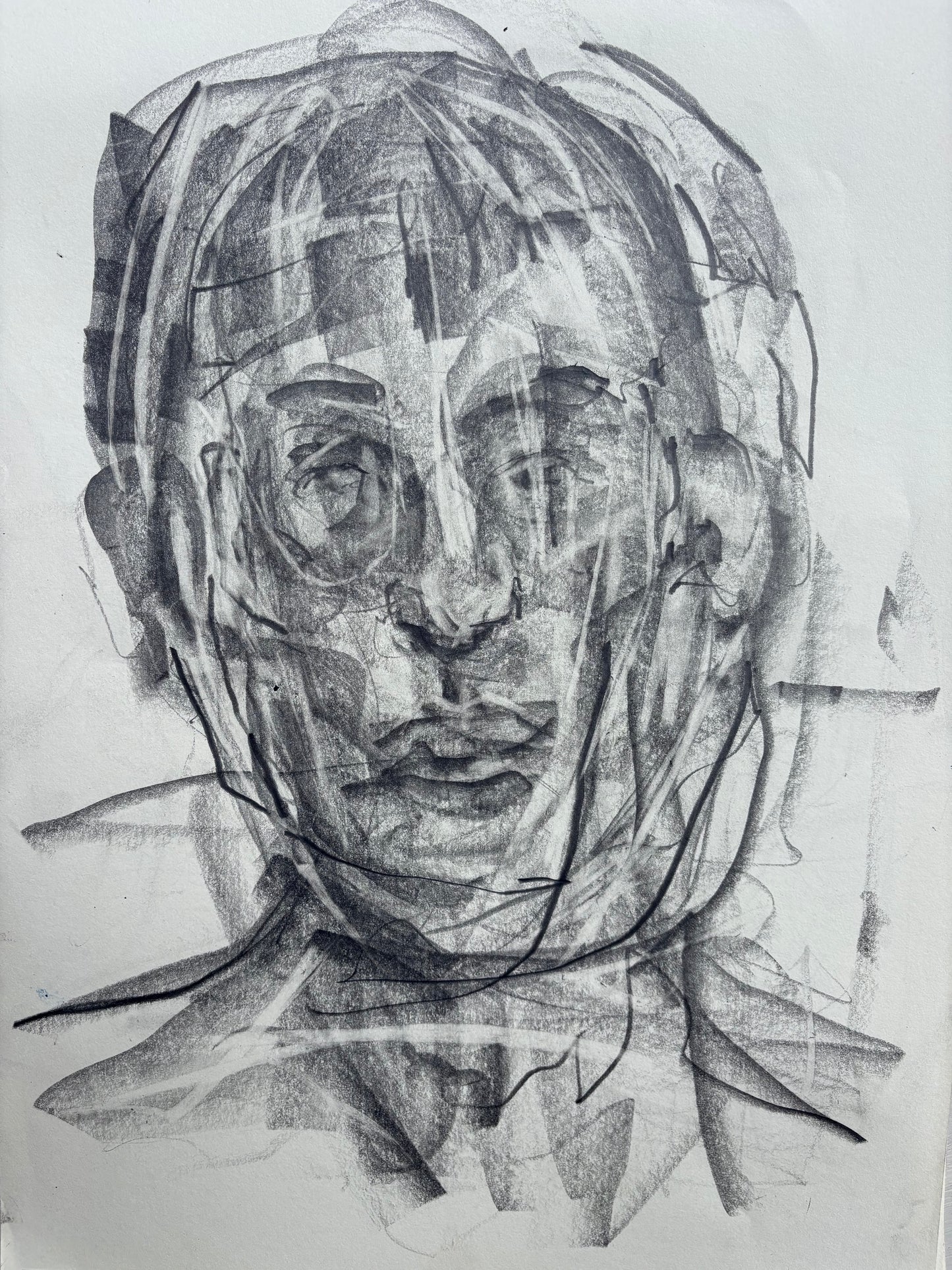 Graphite portrait sketch