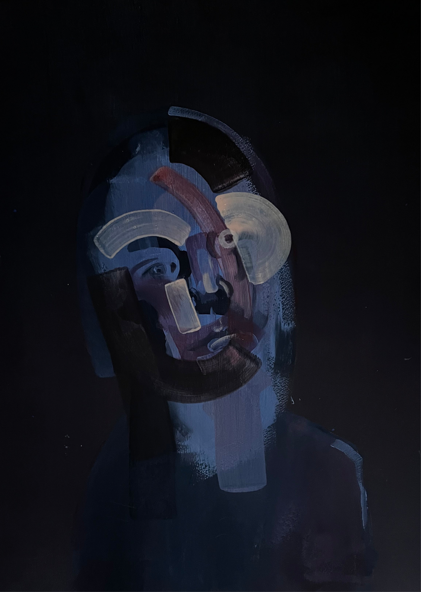 Acrylic portrait