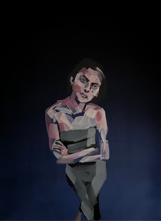 Acrylic portrait